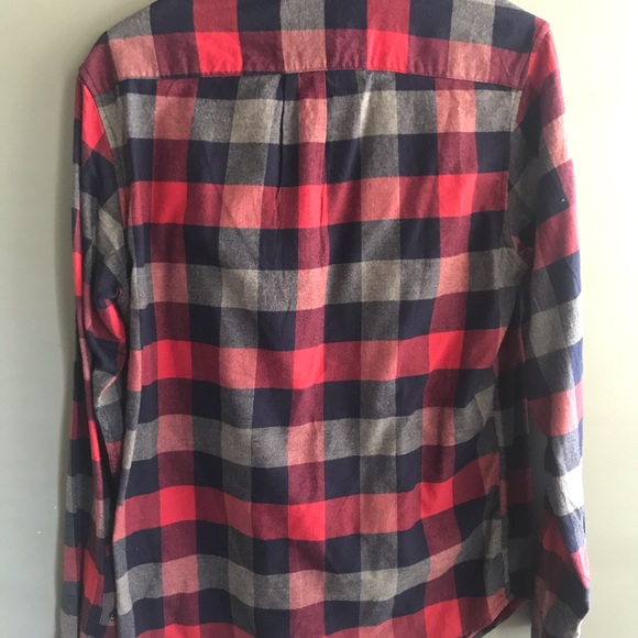 🌈Red blue flannel - Picture 3 of 3